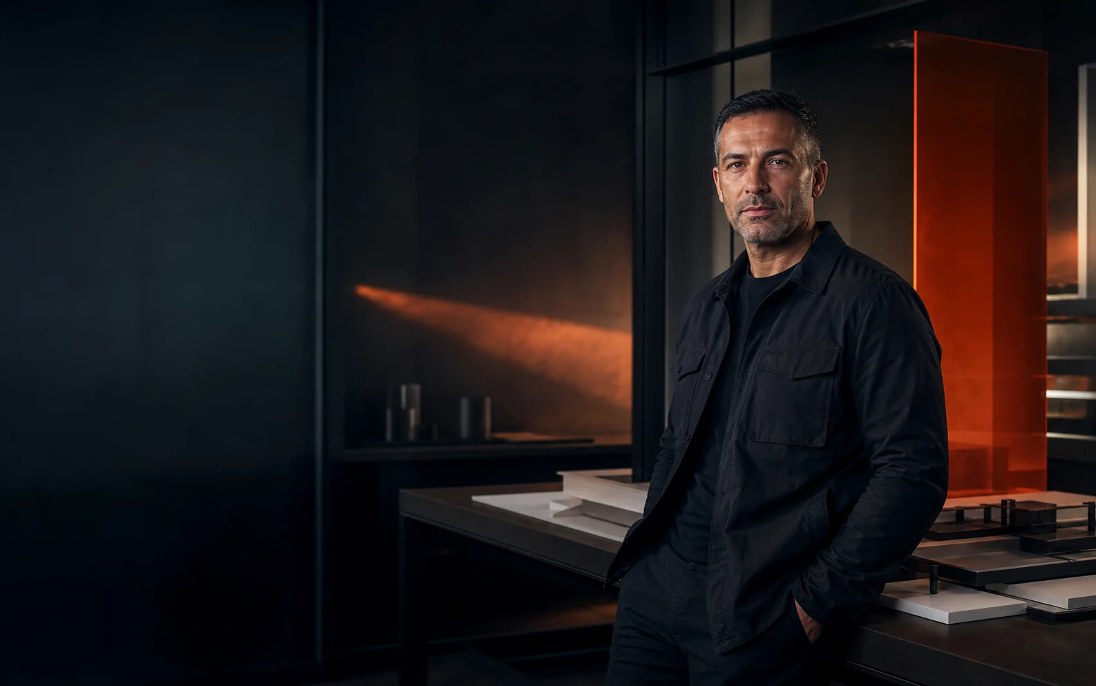 Revenue Operator von NORTHSHIFT in einer technischen Markenwelt aus Pumpkin Orange und Charcoal